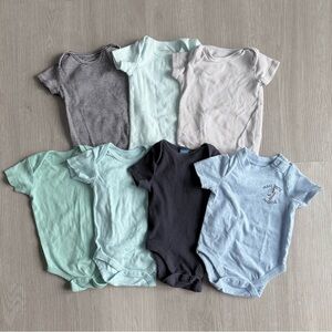 Baby Boy Bodysuit Bundle- Size 3M